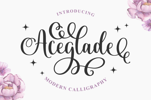 Aceglade: The Script Font for Elegant Branding
