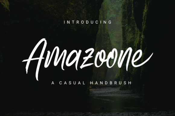 Amazoone: A Classic Script Font for Crafters