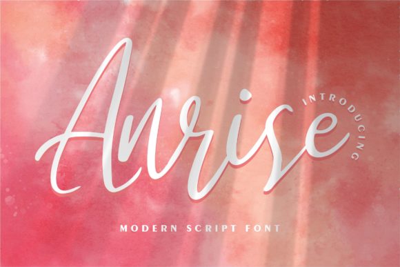 Anrise Script Font for Elegant Branding