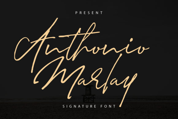 Anthonio Marlay: A Script Font for Clear Campaigns