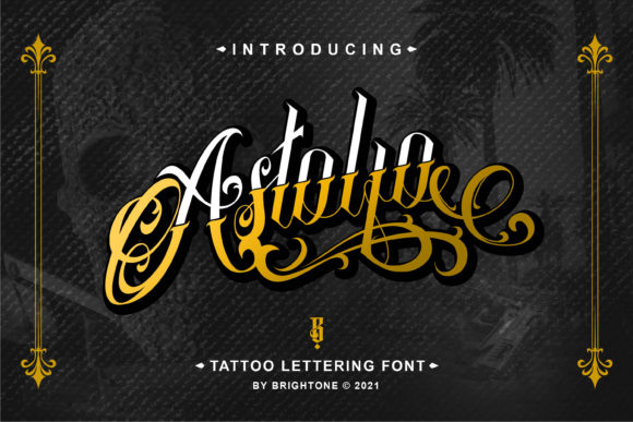 Astolfo: A Refined Script Font for Editorial Design