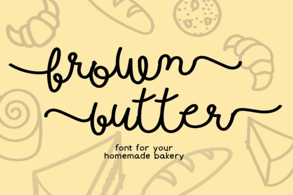 Brownbutter Font: A Whimsical Script for Branding