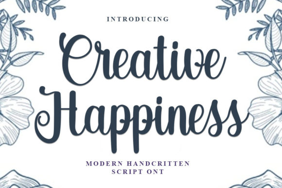 Creative Happiness: The Script Font for Marketers