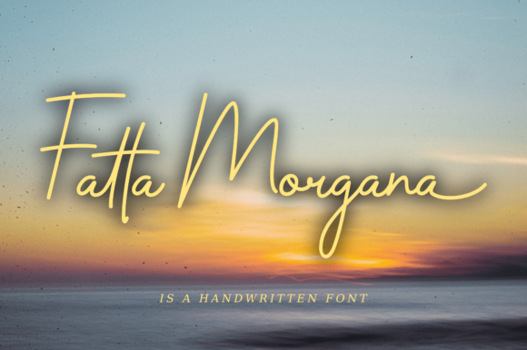 Fatta Morgana: A Delicate Script Font for Web Design