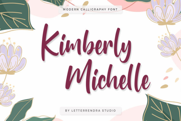 Kimberly Michelle: A Script Font for Polished Branding