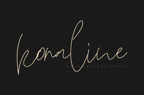 Koraline: The Elegant Script Font for Marketers