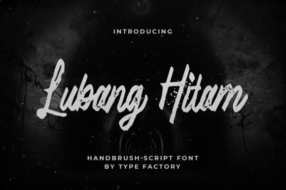 Lubang Hitam: A Delicate Script Font for Elegant Branding