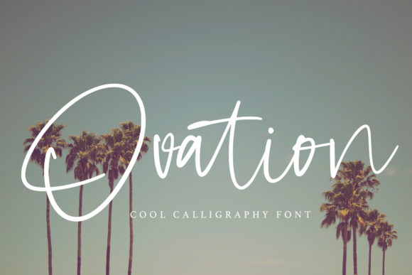 Ovation Font Review: A Stylish Script for Modern Brands