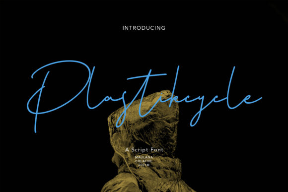 Plastikcycle: The Perfect Script Font for Crafters