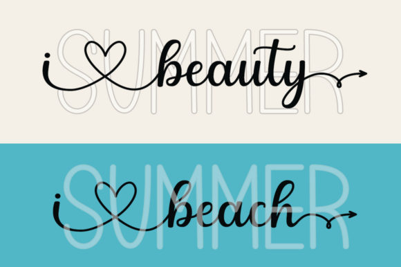 Summer Beauty Beach: A Versatile Font for Digital Campaigns