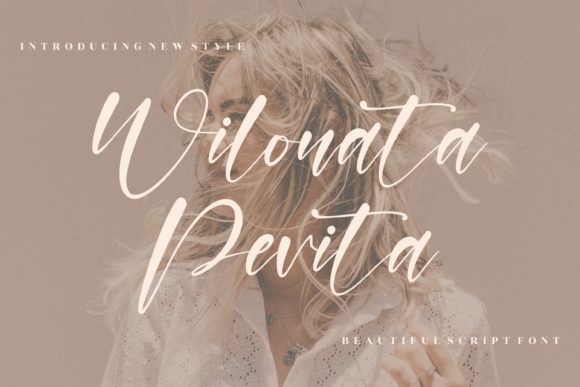 Wilonata Pevita: A Script Font for Brand Identity